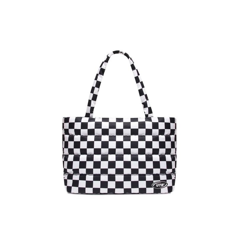 Usthebasic - Túi UTB Logo Check Off Shoulder Bag