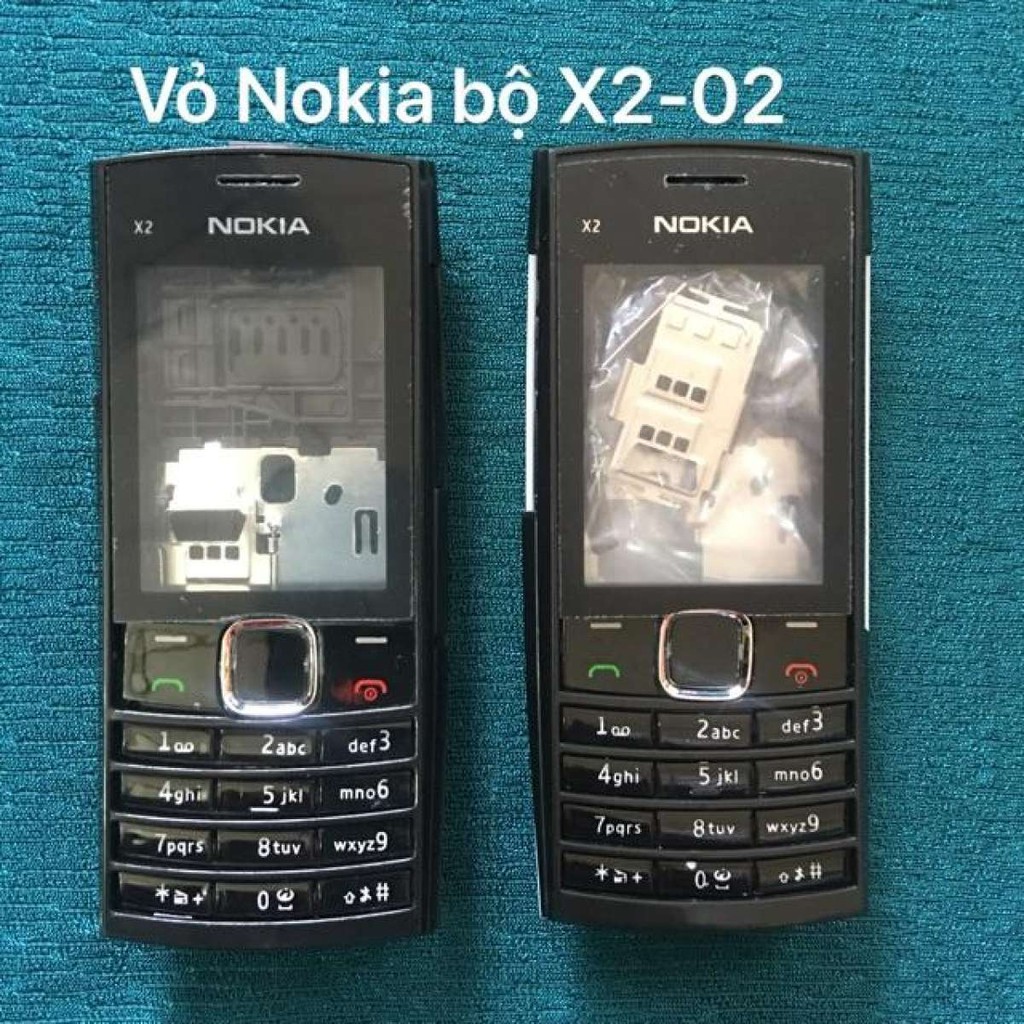 Vỏ Bộ Có Sườn Nokia X2 02 ,Tặng Bàn Phím Kèm Theo