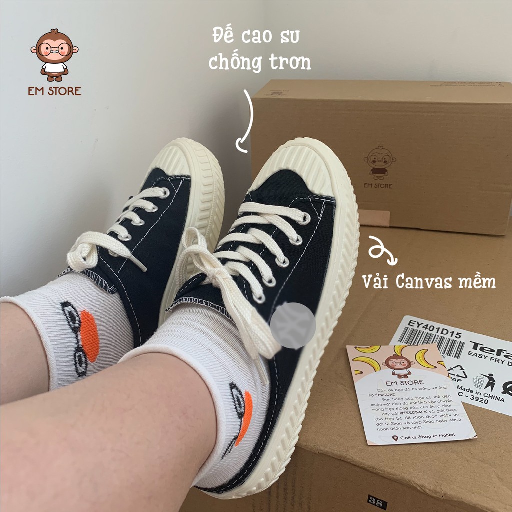 GIÀY SNEAKER EM HOME NỮ HỞ GÓT NHIỀU MÀU NY CÁ TÍNH IN CHỮ THÂN GIÀY THOÁNG MÁT DỄ PHỐI ĐỒ ĐI HỌC ĐI CHƠI