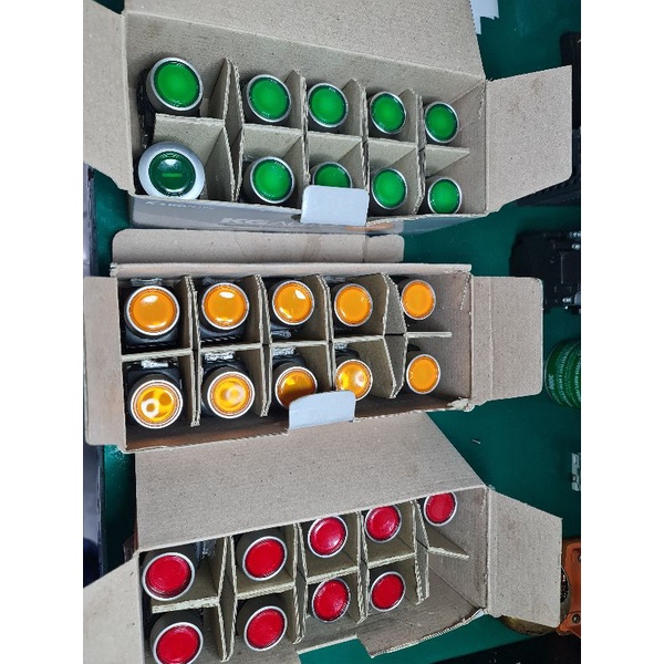 CÔNG TẮC NÚT NHẤN KG AUTO KGX-HMD21R; KGX-HMD21Y; KGX-HMD21G