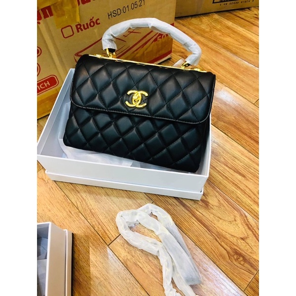 TÚI CHỮ CC FULLBOX LÓT VÀNG