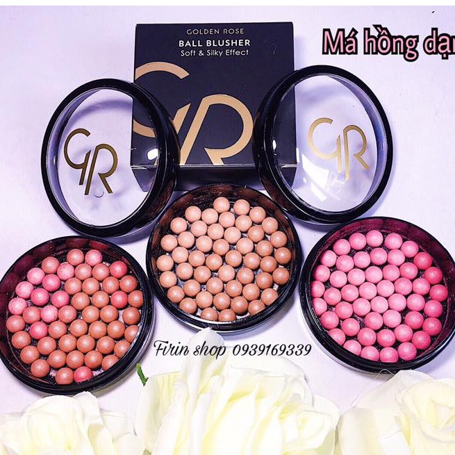 Phấn má hồng dạng viên Golden Rose Ball Blusher