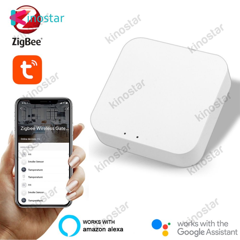 Tuya ZigBee Thông Minh Cổng ZigBee Cầu Nhà Hub Điều Khiển Từ Xa Cuộc Sống Thông Minh ỨNG DỤNG Làm Việc với Alexa
