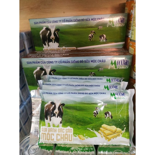 Bánh Sữa Dạng Gói Chính Hãng Mộc Châu Milk