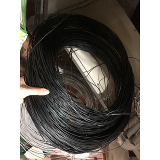 100g Dây nhôm bọc nhựa đen (1ly-1.5ly) dùng để uốn cây cảnh chuyên dụng.