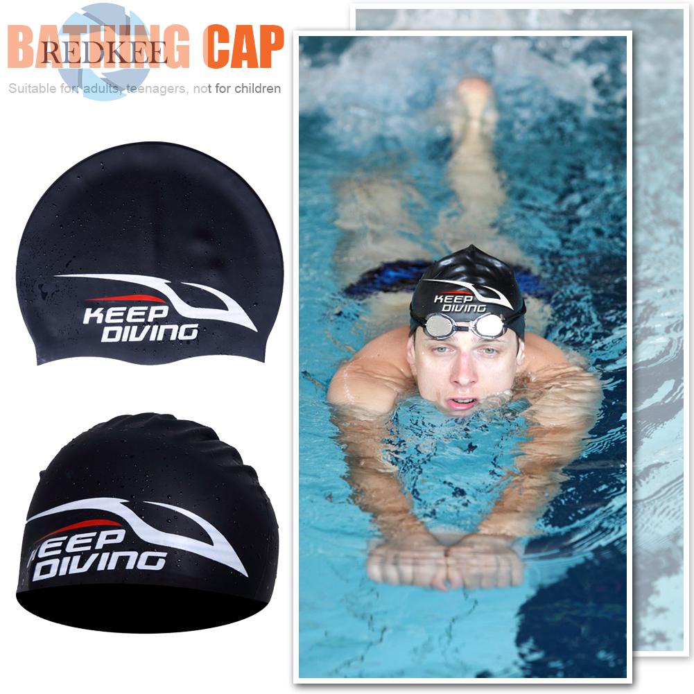 Mũ Bơi Silicone Chống Thấm Nước Cho Nam Và Nữ