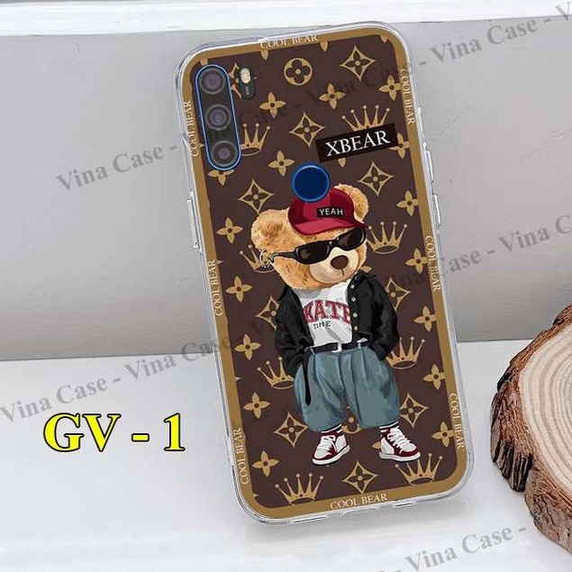 Ốp lưng Vsmart Joy 3 - Vsmart Joy 4 - Vsmart Live 4 - Vsmart Star 3 - Vsmart Star 4 - Star 5 - Active 3 in hình  Gấu