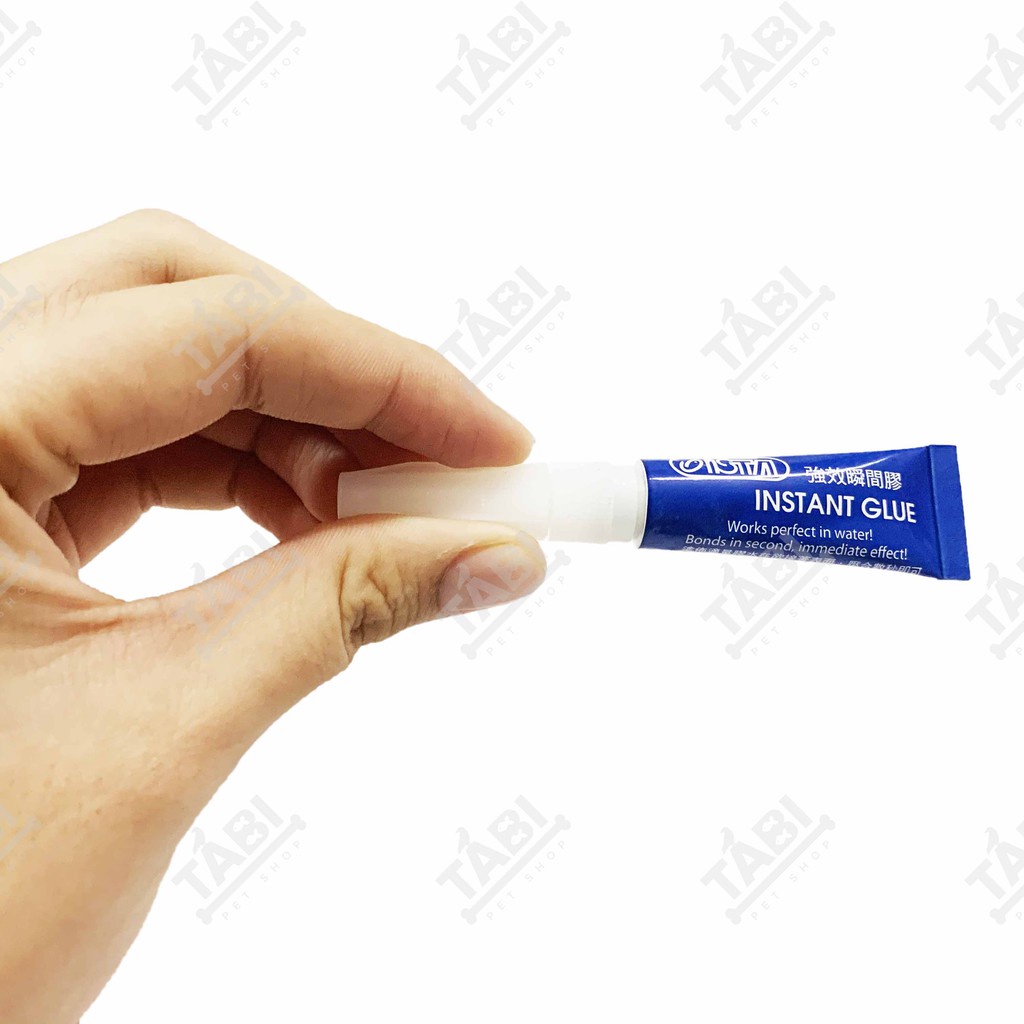 Keo Dán Đá, San Hô VISTA Instant Glue 4G - Keo Dán Đá Cao Cấp Cho Bể Cá Thuỷ Sinh