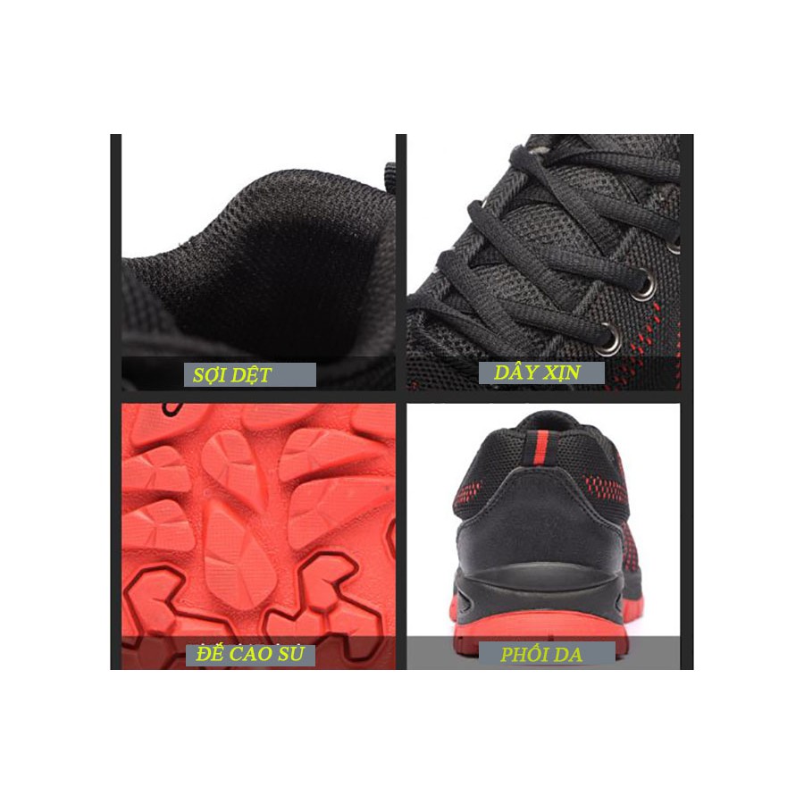 GIÁ HỦY DIỆT] Giày Bảo Hộ Lao Động Thời Trang 2TH-BD064 Màu Đỏ | BigBuy360 - bigbuy360.vn