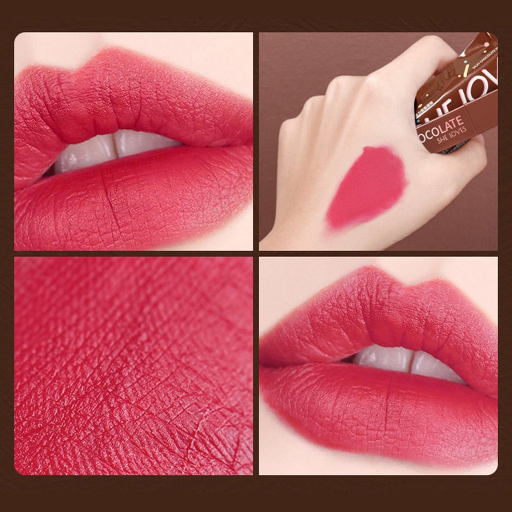 Mờ / Matte (Hàng Mới Về) Son Kem Lì Mịn Mượt Như Nhung Và Lâu Trôi Cho Phái Đẹp