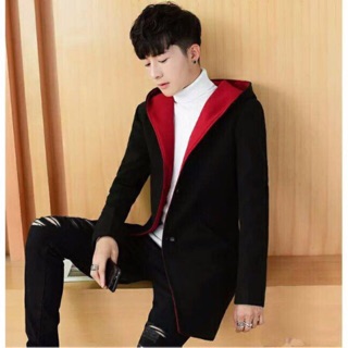 Add không phải nói nhiều - Áo dạ nam có mũ đẳng cấp