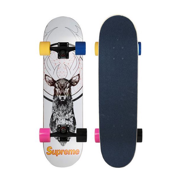 Ván Trượt Cougar-Skateboard Coolstep Kudu Cao Cấp Họa Tiết, Mặt Nhám Chống Trơn, Gỗ Ép Chịu Lực Lớn