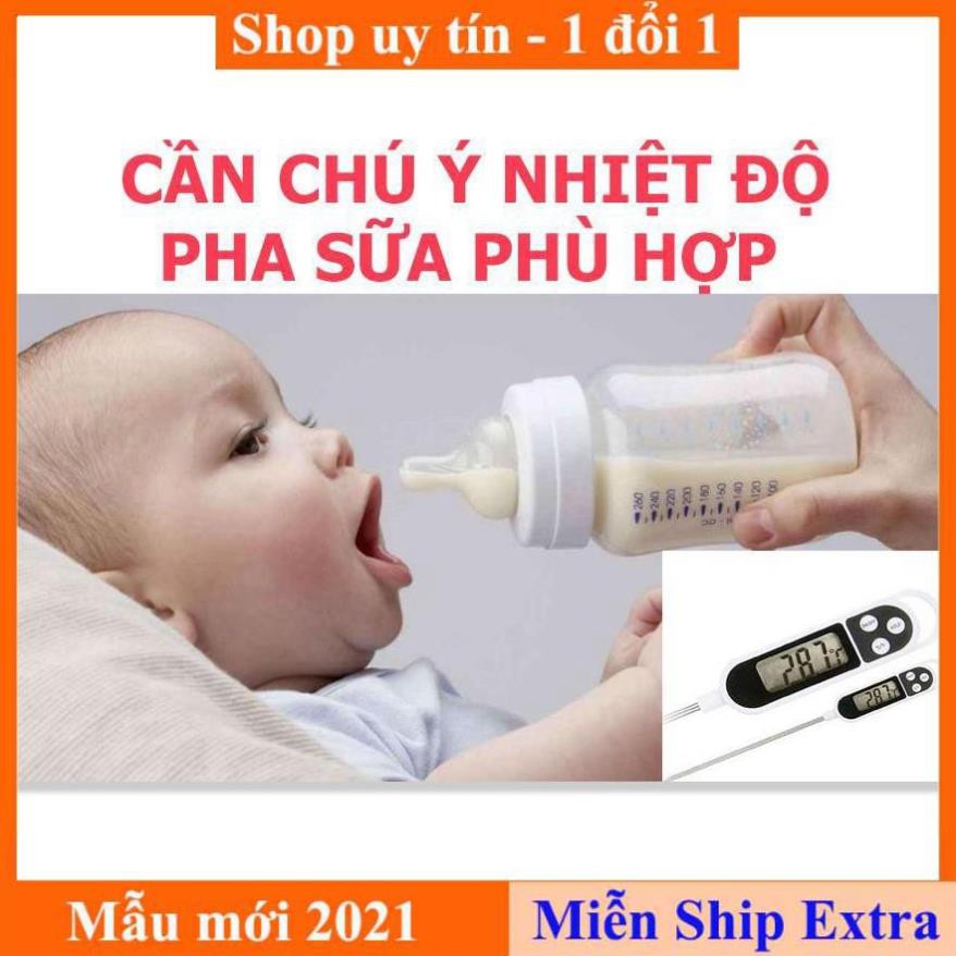 Nhiệt kế đo nước tiện dụng, Máy đo nhiệt độ nước pha sữa  Que Đo Nhiệt Độ Thực Phẩm KT300 bảo hành 12 tháng