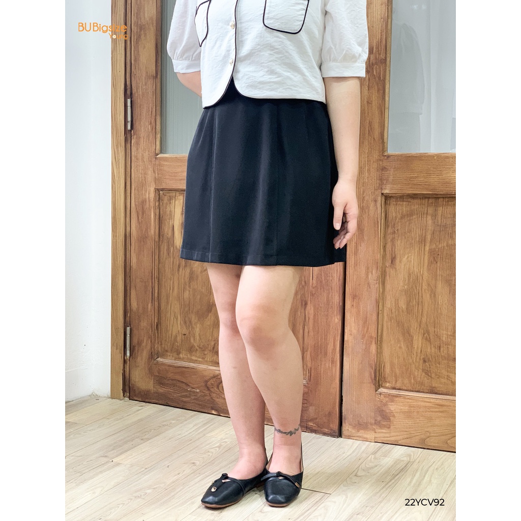 Chân váy bổ mảnh diễu BIGSIZE (55kg đến 95kg) - 22YCV92 - [BU Bigsize Young]