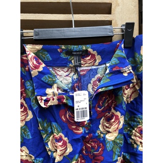 Quần short nữ FOREVER21 Tím Hoa lá