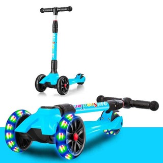 Xe trượt scooter nhựa thăng bằng 3 bánh phát sáng mẫu mới 2020