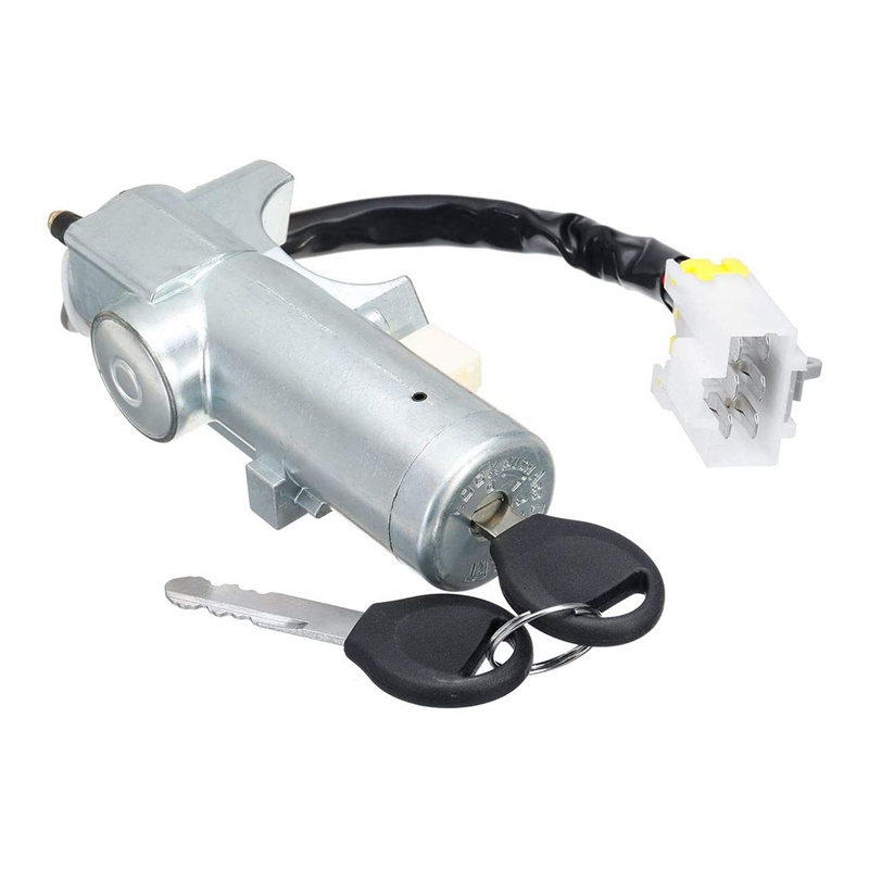Bộ Ổ Khóa Cửa Trái Phải Kèm 2 Chìa Khóa Cho Xe Hơi Nissan Navara D22 1997 1998-2003 2004 2005 2006 K9810-2S806