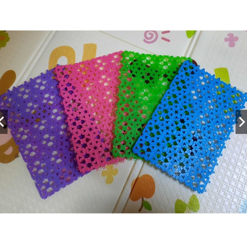 Lót sàn chó chống lọt chân Miếng nhựa lót khay vệ sinh, lót chuồng mèo, lót sàn xe