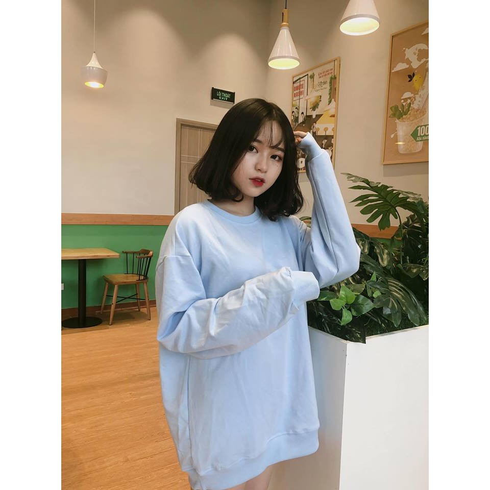 Nhập WAPCK111 giảm 25k đơn từ 200k - Áo SWEATER Trơn XANH BIỂN (Xanh Da Trời) UNISEX | WebRaoVat - webraovat.net.vn