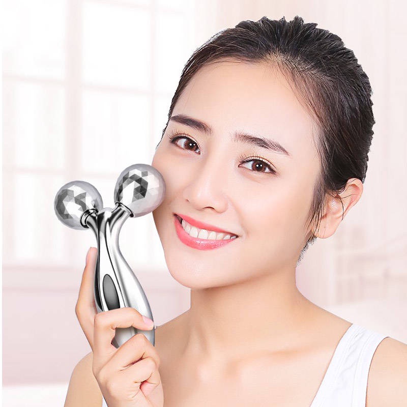 Mặt massager mặt lăn hướng dẫn sử dụng dụng cụ làm đẹp 3d bắp chân thắt chặt mặt Massage độ bền kéo