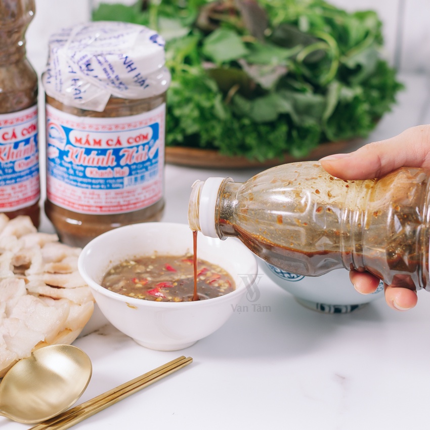 Mắm Nêm  cá cơm xay Đặc Biệt Khánh Hải thơm ngon đậm đà, đặc sản Đà Nẵng loại 500ml