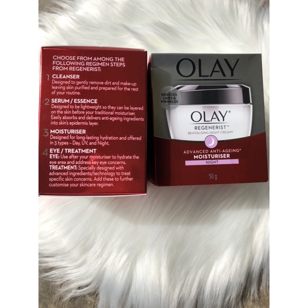 Kem dưỡng da ban đêm Olay Regenerist Advanced Anti-Ageing Revitalising Night Face Cream 50g