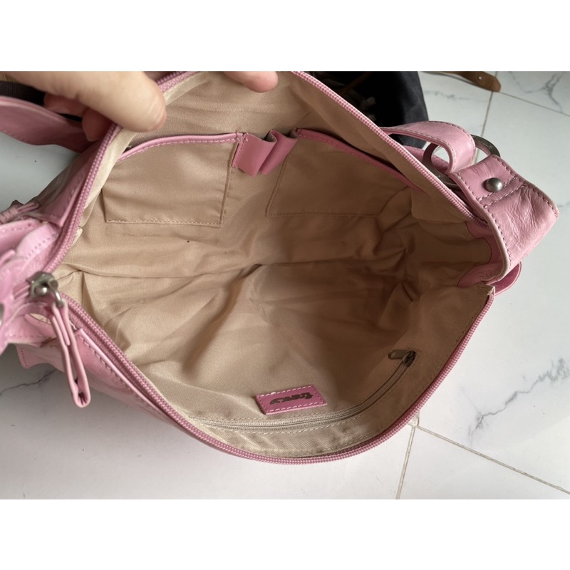 Lc64 Túi si da thật Fancy