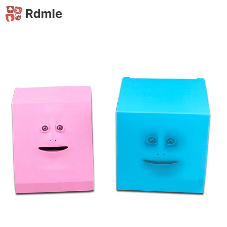 Đồ Chơi Tiết Kiệm Tiền Xu Hình Khuôn Mặt Vui Nhộn