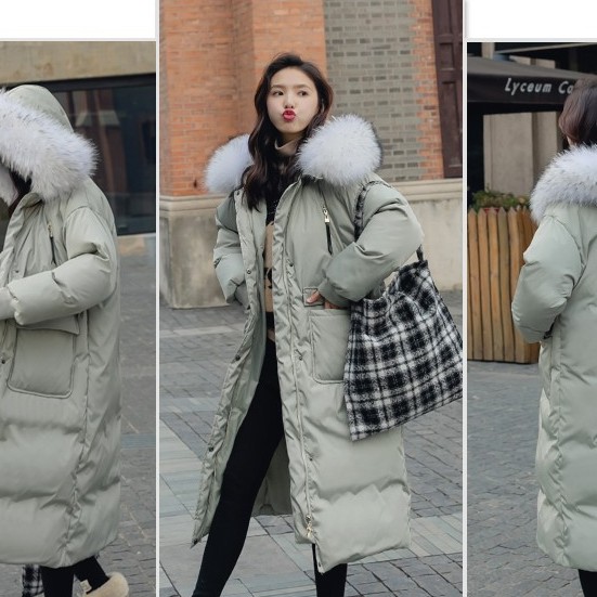 Áo khoác phao nữ dáng dài hàng Quảng Châu cao cấp AK266 (Kèm ảnh thật) | BigBuy360 - bigbuy360.vn