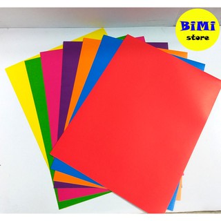 Combo 2 xấp giấy thủ công decan 7 màu (16,4 x 21,8 cm) - BiMi store