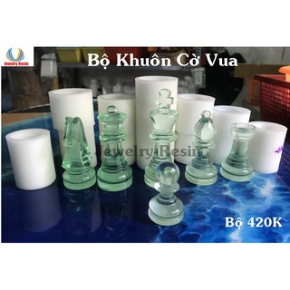 Khuôn Epoxy Resin: Khuôn Bộ Cờ Vua.