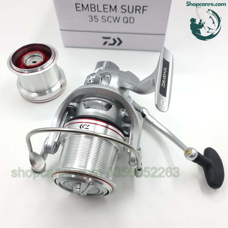 Máy câu cá Daiwa Emblem SCW 35 2 lô