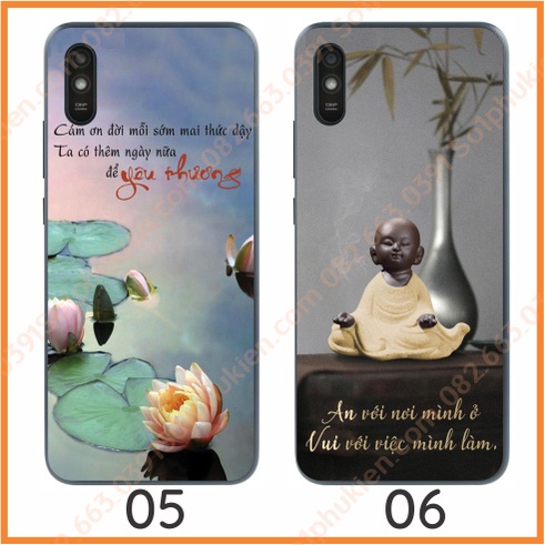 Ốp lưng Xiaomi redmi 9a hình thư pháp nhiều mẫu đẹp ( phần 1)