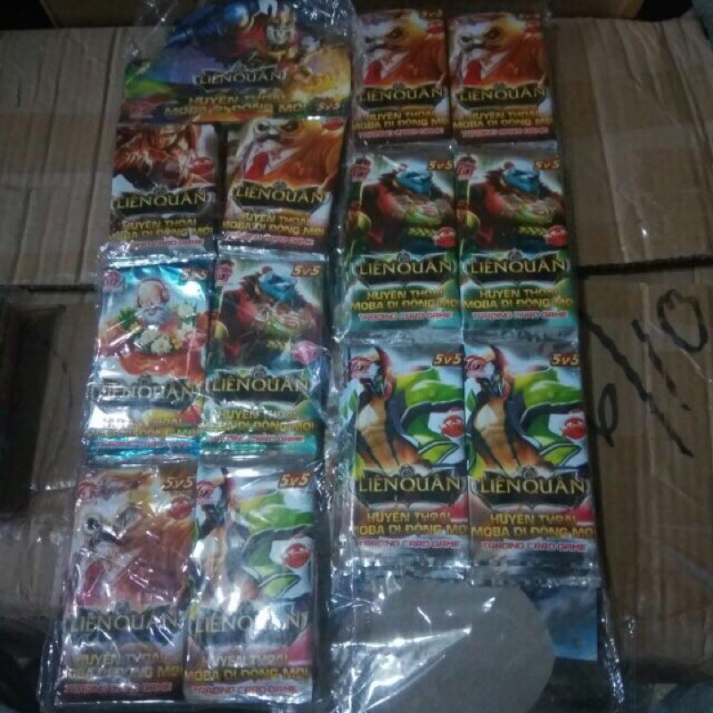 Thẻ Bài Hình Liên Quân (36 bộ)