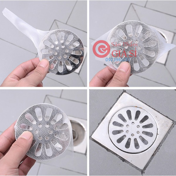 Combo 100 Túi Lọc Rác Bồn Rửa Chén Bát ❤️freeship❤️