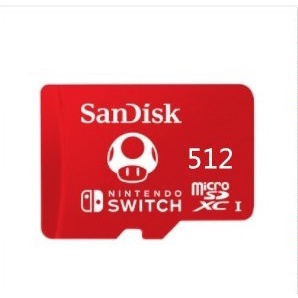 Thẻ Nhớ Sandisk Chính Hãng Cho Nintendo Switch, Micro SD, TF, Tốc Độ Cao