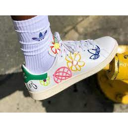 Giày Stan Smith Chính Hãng FREESHIPGiày Sneaker Thời Trang Adidas Stan Smith Lager Doodles [FX5653] - Simple Sneaker