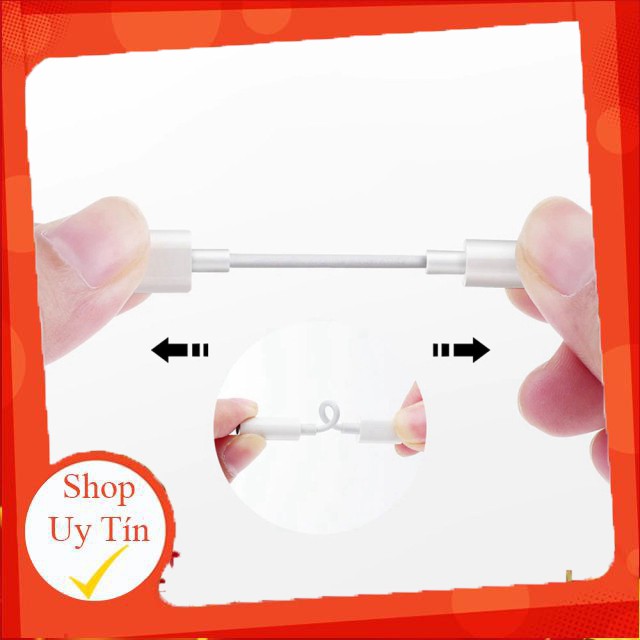 Cáp chuyển đổi Lightning sang 3.5mm Xiaomi ZMI AL810 Lightning to jack 3.5mm Audio chuẩn MFI - Shop Thế Giới Đ