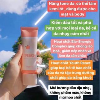 Kem Tone Up Đào