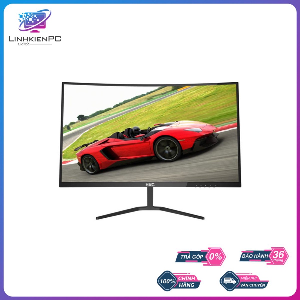 Màn hình HKC M27A9X cong 75Hz - Black 27Inch/LED/VA/FULL HD/75Hz - linhkienpcgiatot