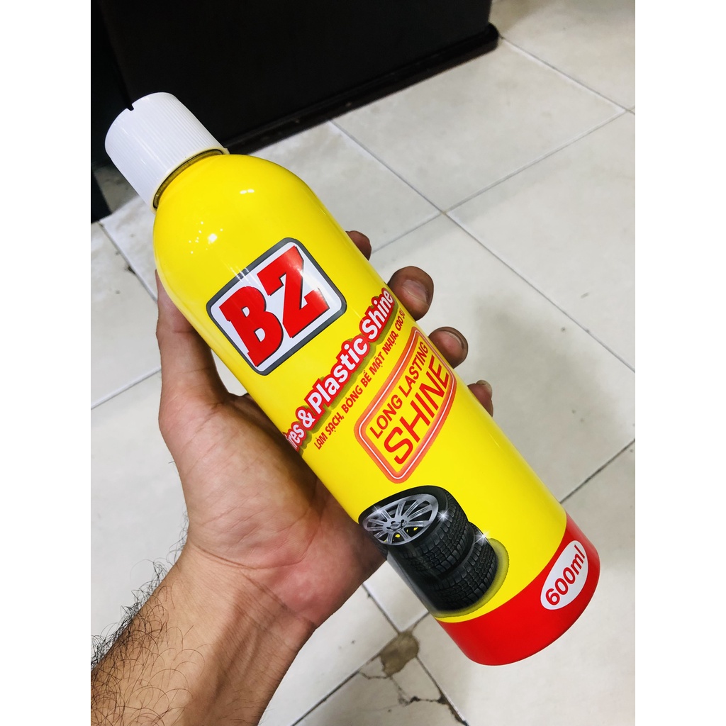 BZ Phục hồi nhựa nhám Và Đánh bóng màu sơn của xe ( Tặng kèm khăn 3M )