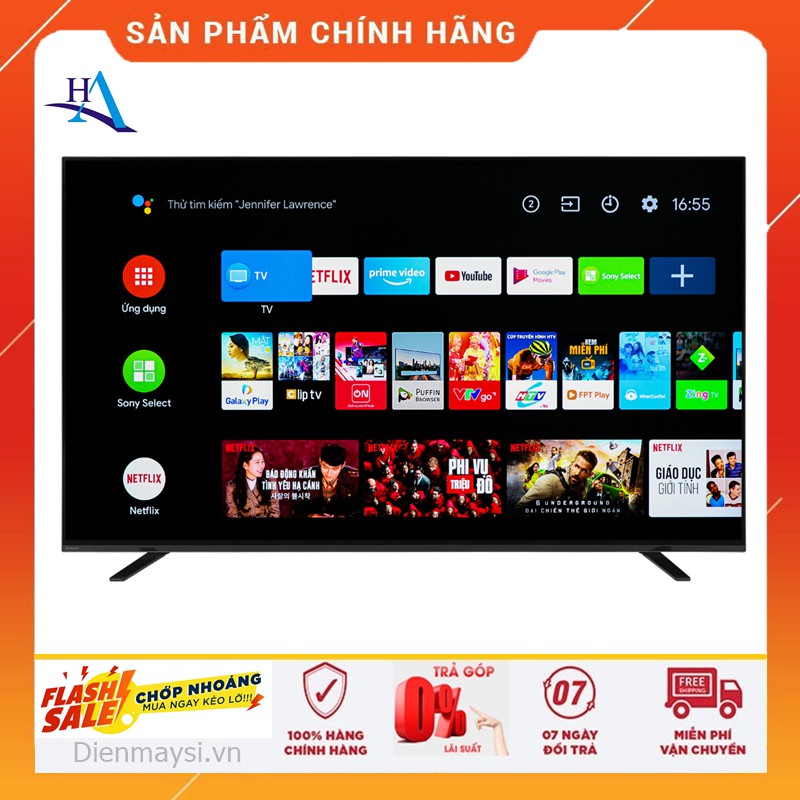 Android Tivi OLED Sony 4K 55 inch KD-55A8H (Miễn phí giao tại HCM-ngoài tỉnh liên hệ shop)