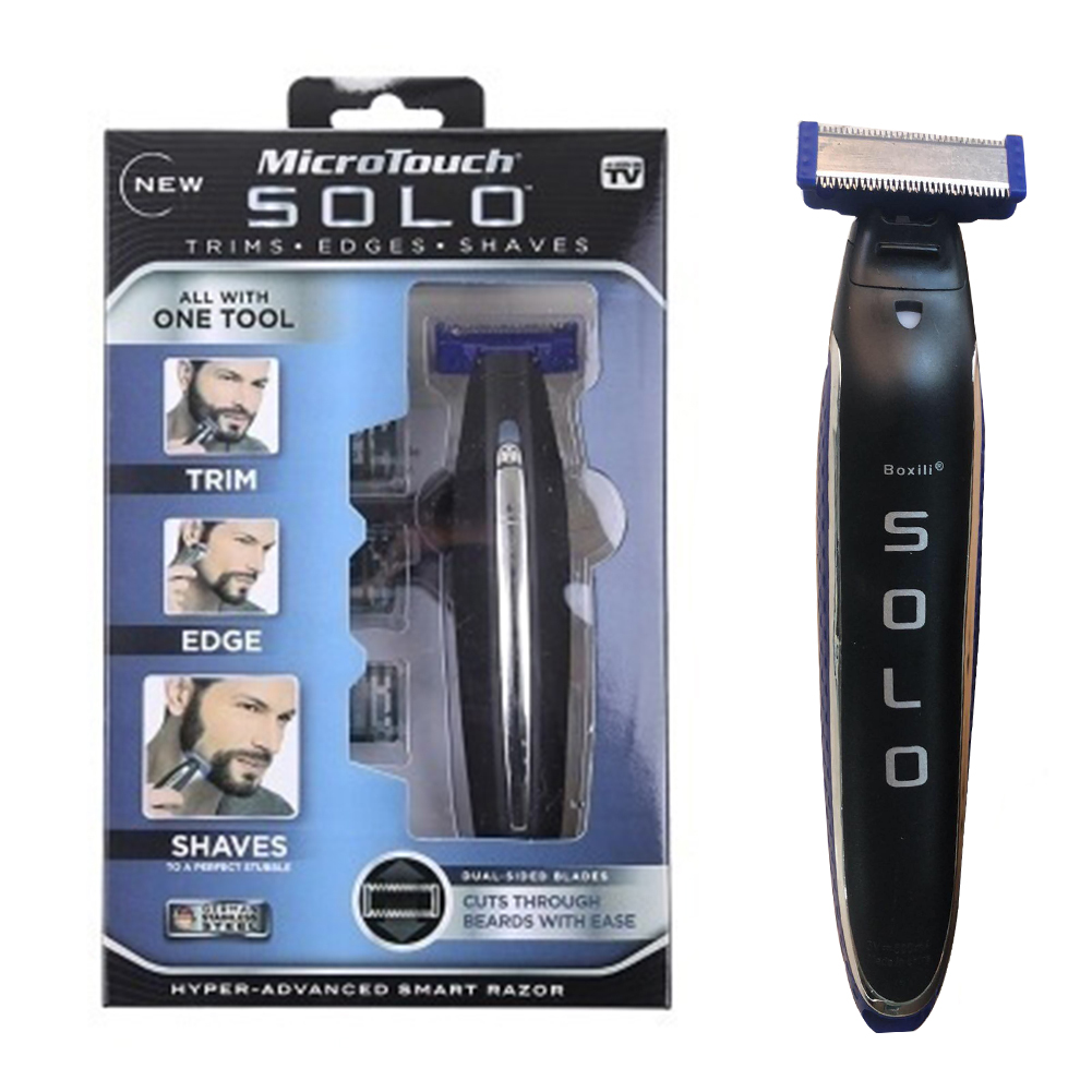 (Hàng Mới Về) Máy Cạo Lông Mặt Có Đèn Led Không Gây Đau Sạc Usb Tiện Dụng Cho Nam | BigBuy360 - bigbuy360.vn