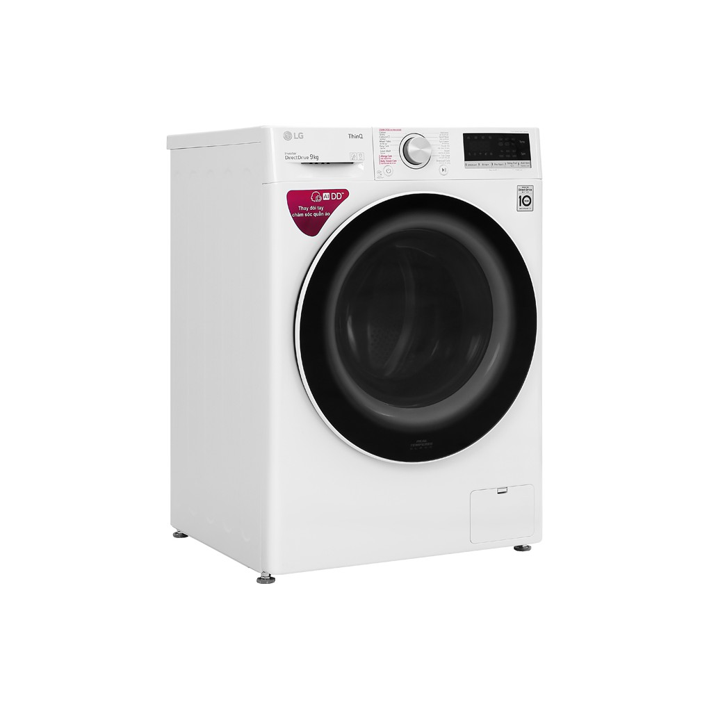 Máy giặt LG lồng ngang 9 kg ( trắng ) FV1409S4W