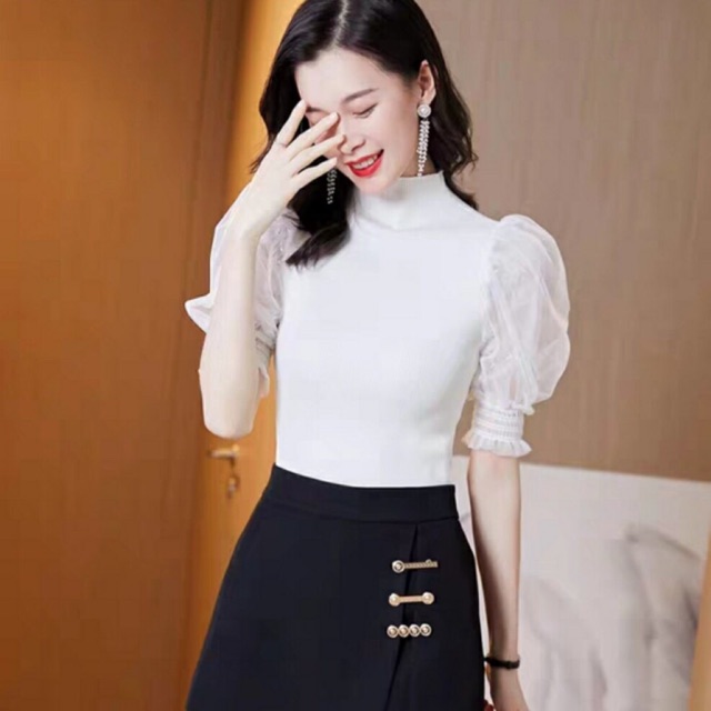 Áo len tay voan siêu đẹp. Sỉ 95k