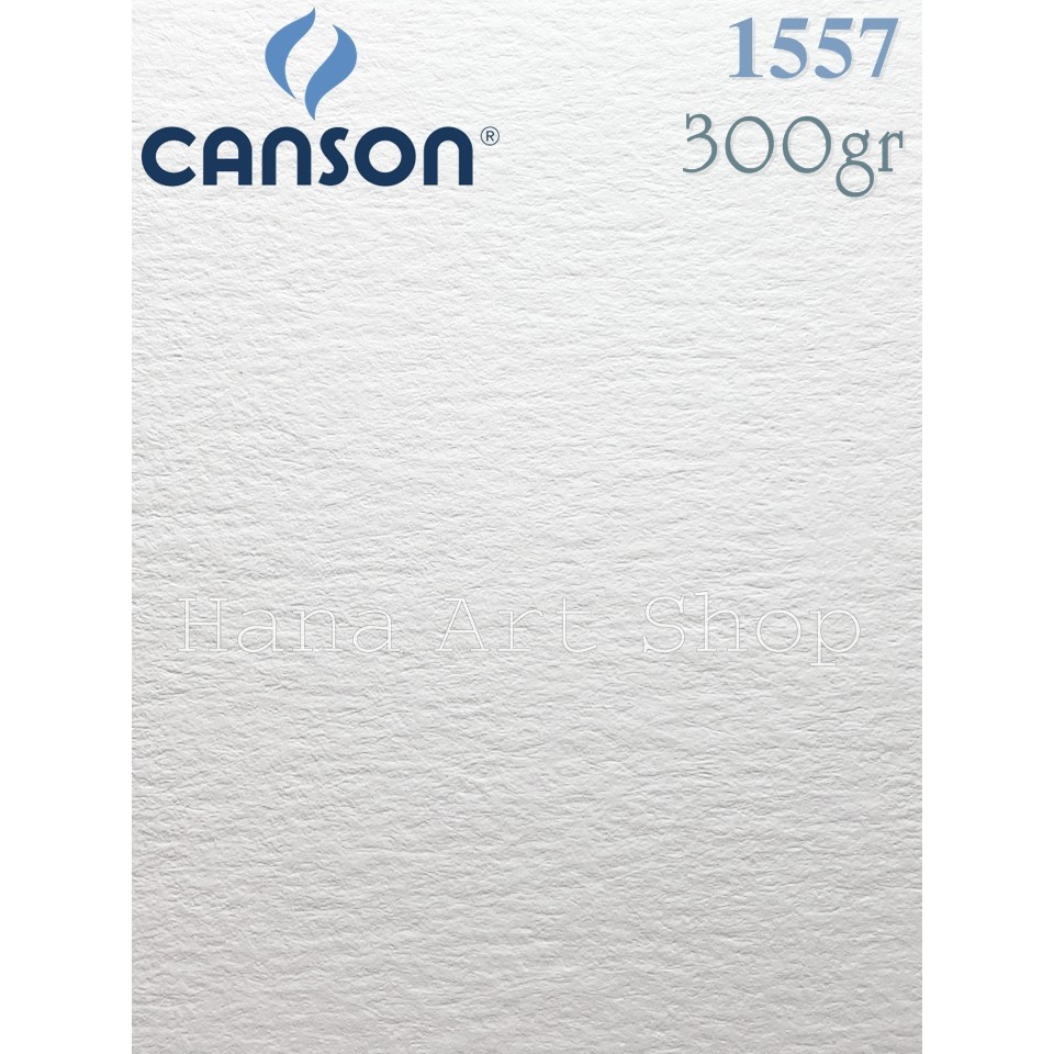 Giấy vẽ màu nước canson tờ lẻ Tập 10 tờ