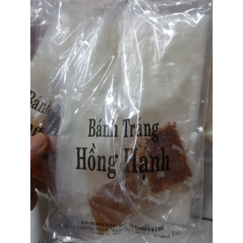 Bánh tráng chấm me Hồng Hạnh bao ngon ăn là ghiền