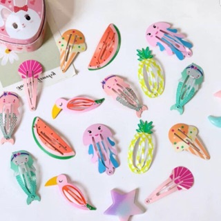 Kẹp Tóc Bấm - Cặp Tóc Hình Hoa Quả Cho Bạn Gái Nhiều Hình Nghộ Nghĩnh Màu Sắc Đáng Yêu Mơ House