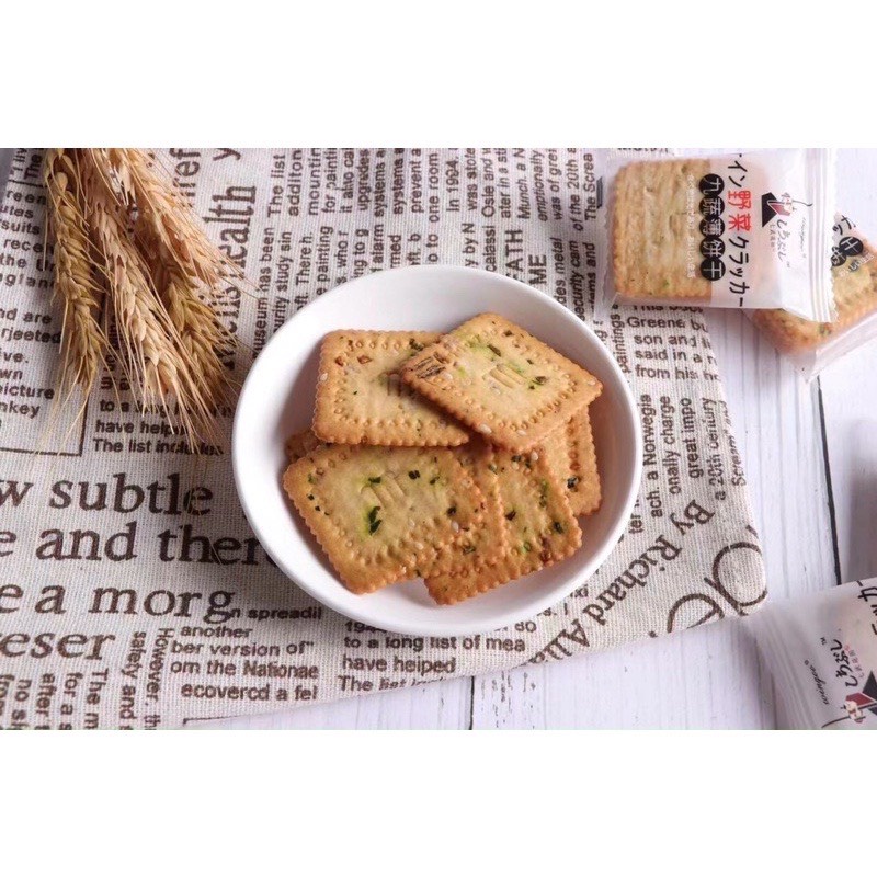 Bánh quy vị rau củ/gà hầm 208gr/gói