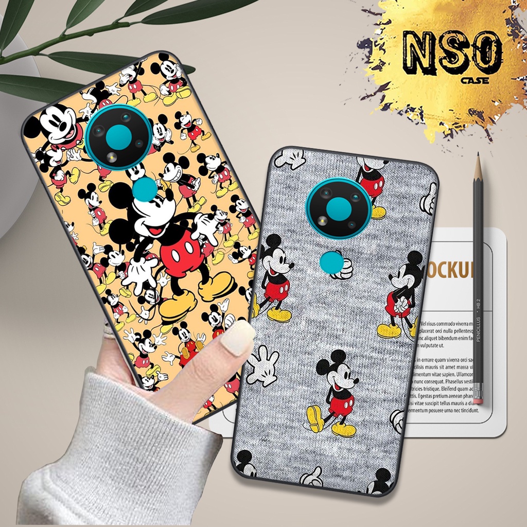 Ốp lưng Nokia 3.4 in hình chuột mickey siêu chất đẹp